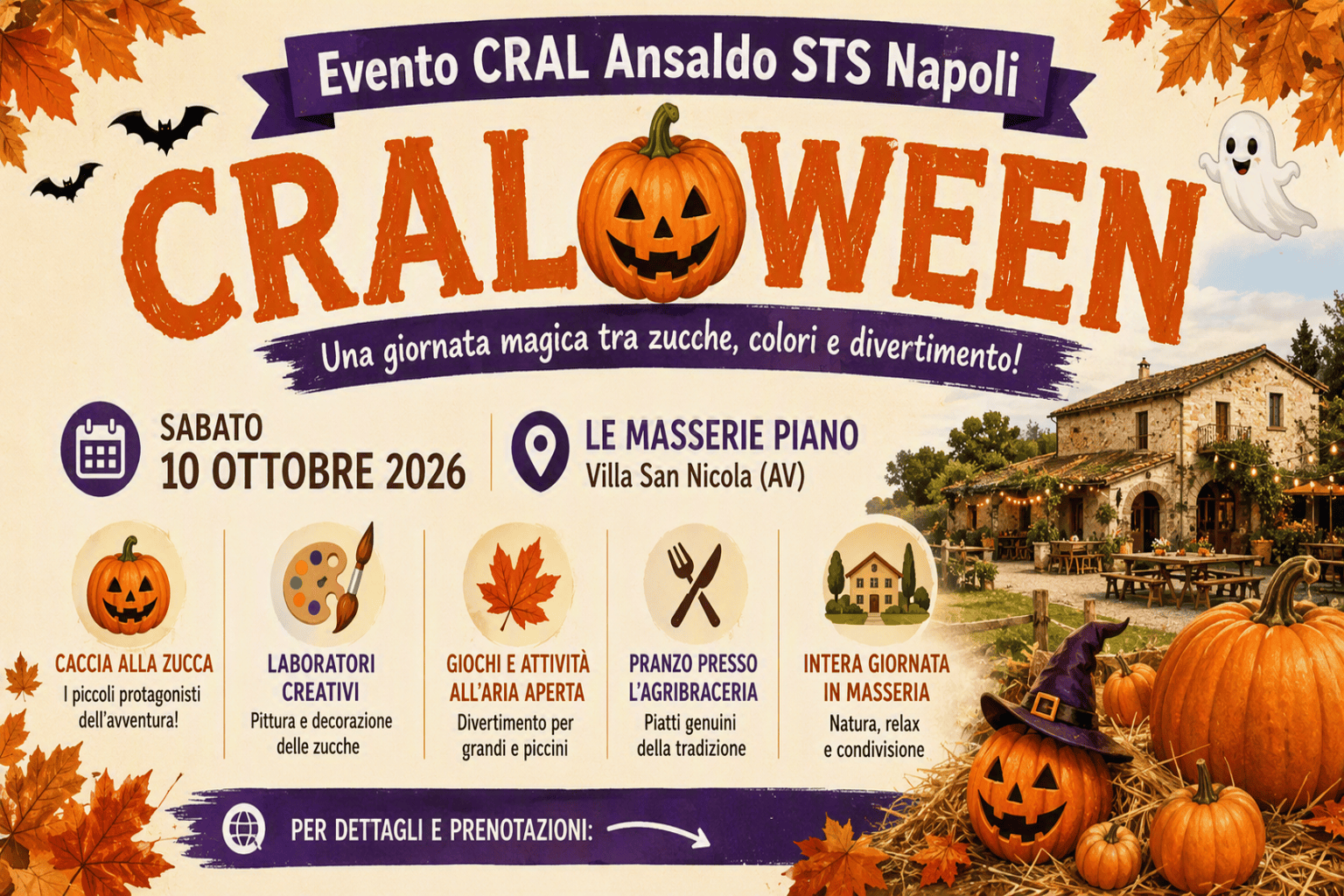 Evento CRAL - CRALoWEEN